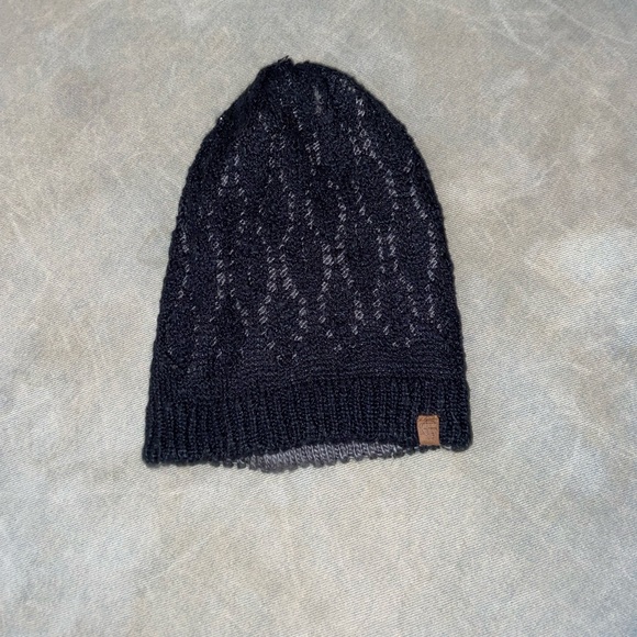 Super cute Navy element x Zumiez beanie girly Streetwear y2k headwear indie vibe - Picture 5 of 5